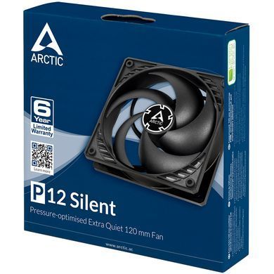 Вентилятор Arctic P12 Silent Black (ACFAN00130A) [616331]