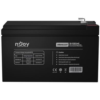 Акумуляторна батарея Njoy 12V 9AH (BTVACIUOCTH2FCN01B) AGM (HR09122F) [616220]