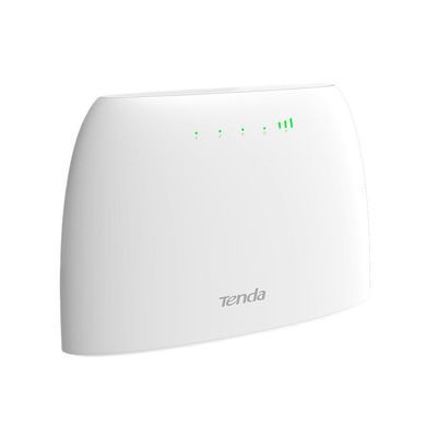 Маршрутизатор TENDA N300, 4G/LTE, 1xFE LAN, 1xFE LAN/WAN, Cлот для SIM-карти (4G03) [104427]