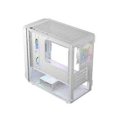 Корпус LogicConcept Portos ARGB Mini White без БЖ (AM-PORTOS-20-0000000-0002) [618922]