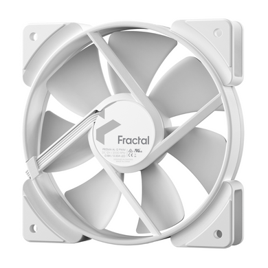 Кулер для корпуса FRACTAL DESIGN Prisma AL-12 PWM White (FD-FAN-PRI-AL12-PWM-WT) [303902]