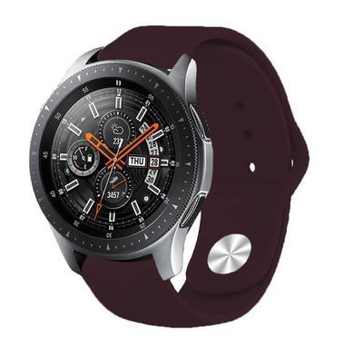 Силіконовий ремінець BeCover для Xiaomi Amazfit Bip/Bip Lite/Bip S Lite/GTR 42mm/GTS/TicWatch S2/TicWatch E Purple-Wine (706198) [604730]