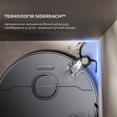 Робот-пилосос Dreame Bot X40 Ultra Complete Black (RLX63CE-2-Bl) [610504]