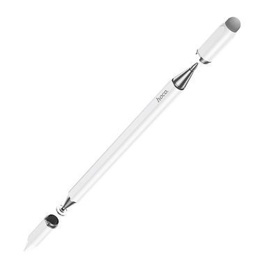 Стилус HOCO GM111 Cool dynamic series 3-in-1 passive universal capacitive pen White (6942007619394) [803264]