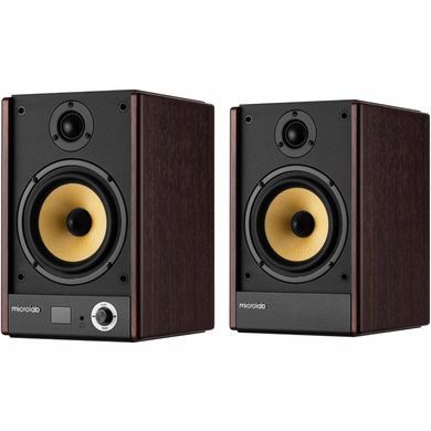 Акустична система 2.0 Microlab SOLO 5, 90Вт, темно-коричнева (SOLO5_V2) [404784]