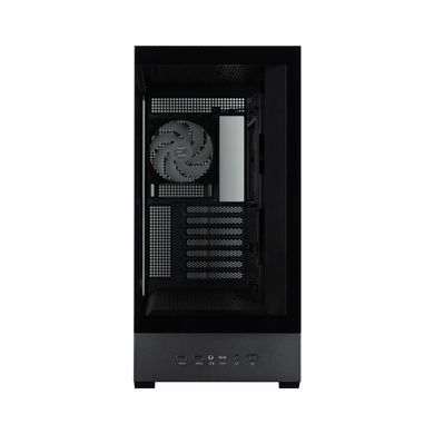 Корпус Zalman P40 DS без БЖ, 2xUSB3.0, 1x Type C, 3x120мм ARGB Reverse, 1x120мм ARGB, VGA 420мм, LCS ready, TG Side/Front Panel, Display, ATX, чорний (P40DSBLACK) [111336]