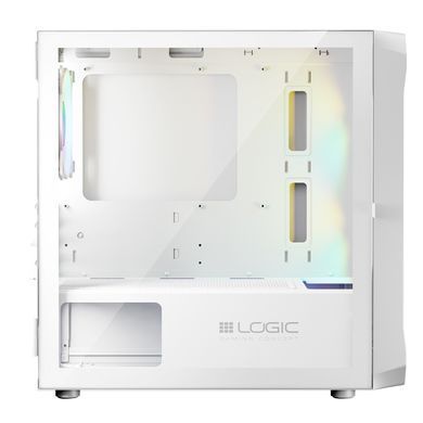 Корпус LogicConcept Portos ARGB Mini White без БЖ (AM-PORTOS-20-0000000-0002) [618922]