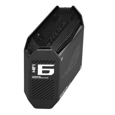 Система WiFi-Mesh ASUS ROG Rapture GT6 AX10000, 3xGE LAN, 1x2.5GE WAN, 1xUSB 3.2, 1мод, чорний (90IG07F0-MU9A10) [104583]