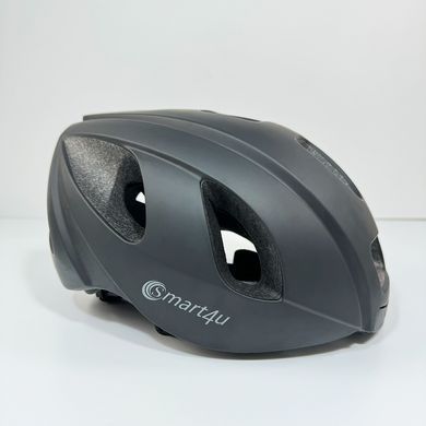 Захисний шолом Smart4u R55 (L) Black (58-62см), акустика, мікрофон, сигнали поворотів та стопів, додаток, пульт BR80 (ZHLIV-000R55-5340) [800039]