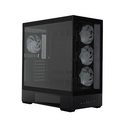 Корпус Zalman P40 DS без БЖ, 2xUSB3.0, 1x Type C, 3x120мм ARGB Reverse, 1x120мм ARGB, VGA 420мм, LCS ready, TG Side/Front Panel, Display, ATX, чорний (P40DSBLACK) [111336]