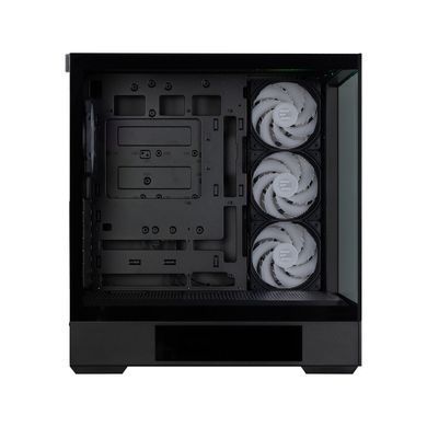 Корпус Zalman P40 DS без БЖ, 2xUSB3.0, 1x Type C, 3x120мм ARGB Reverse, 1x120мм ARGB, VGA 420мм, LCS ready, TG Side/Front Panel, Display, ATX, чорний (P40DSBLACK) [111336]