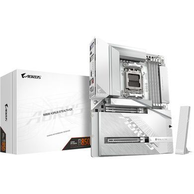 Материнська плата GIGABYTE (B850 AORUS STEALTH ICE) [304370]