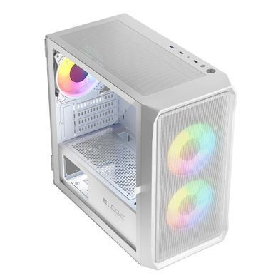 Корпус LogicConcept Portos ARGB Mini White без БЖ (AM-PORTOS-20-0000000-0002) [618922]