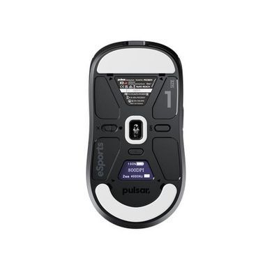 Миша бездротова PULSAR X2 v3 eS Size1 8K чорна (PX23ES11) [503396]