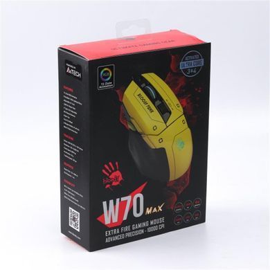Миша A4Tech Bloody W70 Max Punk Yellow (W70 Max Bloody (Punk Yellow)) [606579]