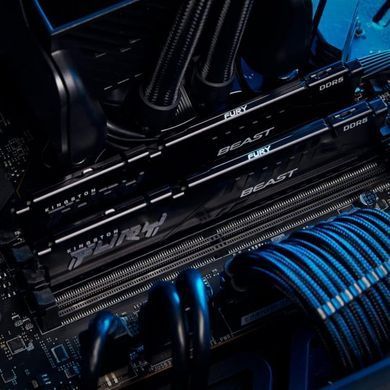 Пам'ять ПК Kingston DDR5 64GB KIT (32GBx2) 6000 FURY Beast EXPO (KF560C36BBEK2-64) [103897]