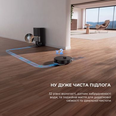 Робот-пилосос Dreame Bot X40 Ultra Complete Black (RLX63CE-2-Bl) [610504]