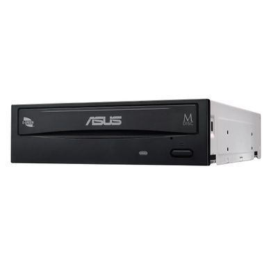Привід оптичний внутрішній ASUS X Multi DRW-24D5MT DVD+-R/RW burner M-DISC SATA чорний BOX (90DD01Y0-B20010) [109586]