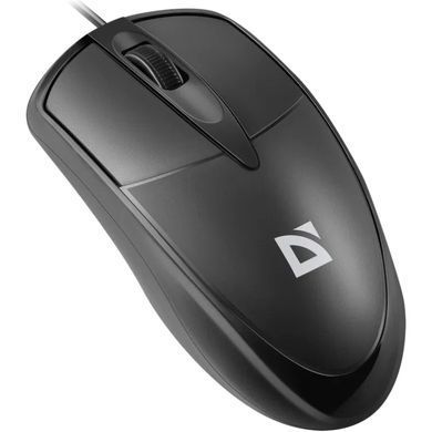Мишка Defender Trace MB-989, USB, 3кн., 1000dpi, чорна (52989) [403148]