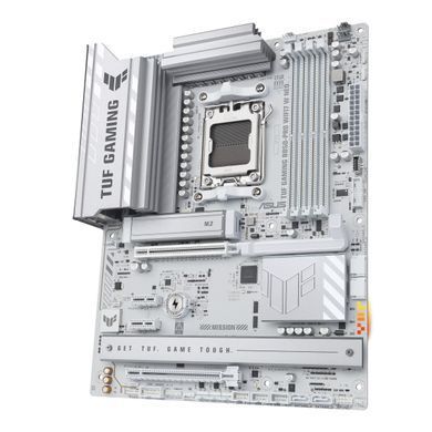 Материнcька плата ASUS TUF GAMING B850-PRO WIFI7 W NEO sAM5 B850 2xDDR5 M.2 HDMI DP Wi-Fi BT ATX білий (90MB1NW0-M0EAY0) [114004]