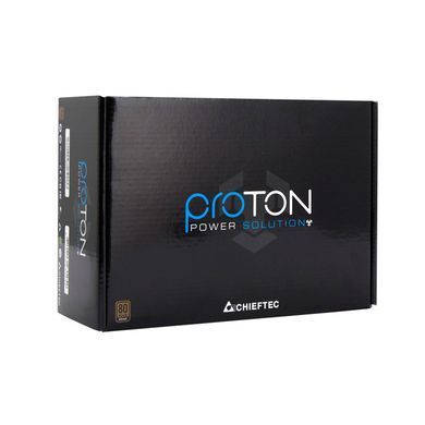 БЖ 400W Chieftec PROTON, 120mm Fan, 80+ Bronze Retail Box (BDF-400S) [402821]