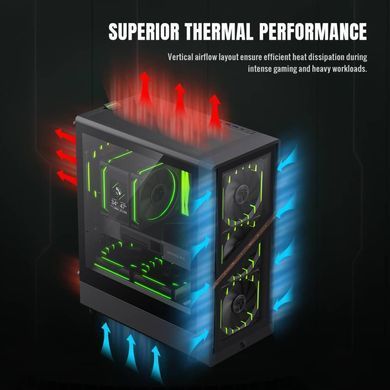 Корпус для комп'ютера ATX W/O PSU GAMEMAX (AERIS 330 GB) [503700]