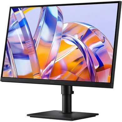 Монітор Samsung 27" ViewFinity S8 HDMI, DP, USB, USB-C, IPS, 3840x2160, Pivot (LS27H804UAIXUA) [115428]