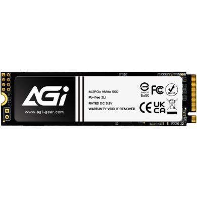 SSD 1Tb AGI AI818 M.2 2280 PCIe Gen 4x4 NVMe 1.4 QLC, Retail (AGI1T0G43AI818-CB) [404725]