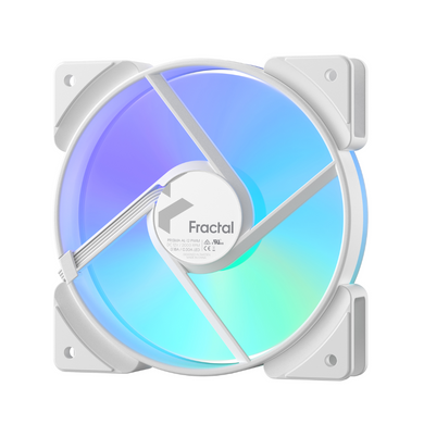 Кулер для корпуса FRACTAL DESIGN Prisma AL-12 PWM White (FD-FAN-PRI-AL12-PWM-WT) [303902]