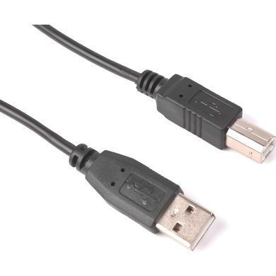 Кабель Maxxter USB - USB Type-B V 2.0 (M/M), 3 м, чорний (U-AMBM-10) [615086]