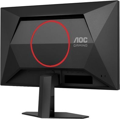 Монітор TFT 24.5" AOC, Fast IPS, 300Гц, 2xHDMI, DP, чорно-червоний (25G4SRE) [402050]