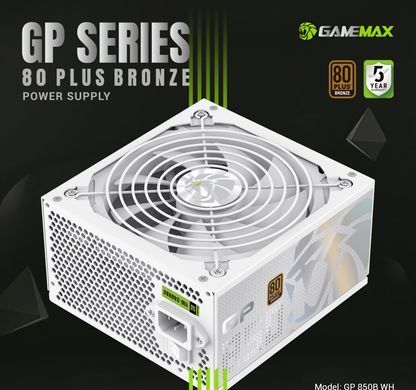 Блок живлення GAMEMAX (GP 850B WH) [304300]