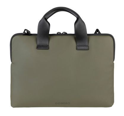 Сумка-чохол Tucano Gommo Super Slim 13"/14", зелений (BSGOM1314-VM) [112641]