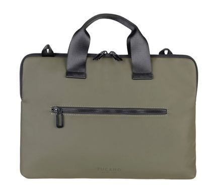 Сумка-чохол Tucano Gommo Super Slim 13"/14", зелений (BSGOM1314-VM) [112641]