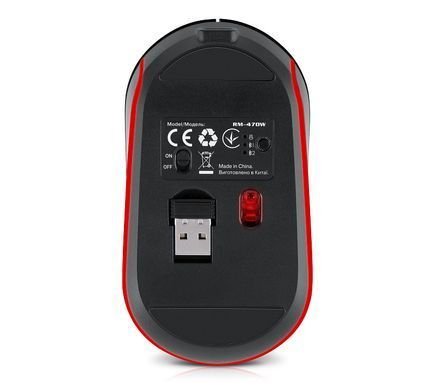 Миша бездротова REAL-EL RM-470W Dark Gray (EL123200049) [606729]
