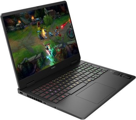 Ноутбук HP OMEN Gaming 16-am0047ua 16" 2K IPS,400n/i9-14900HX(5.8)/32Gb/SSD1Tb/RTX 5060,8GB/Підсв/DOS/Чорний (C9SA0EA) [404357]