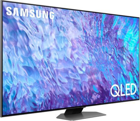 Телевізор 98" Samsung QLED 4K UHD 100Hz Smart Tizen Carbon-Silver (QE98Q80CAUXUA) [12128]