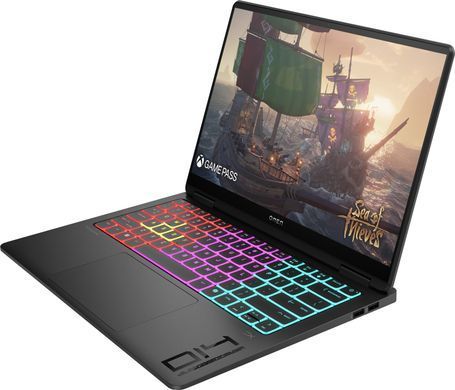 Ноутбук HP OMEN Transcend 14-fb1017ua 14" 3K OLED,400n/U9-285H(5.4)/32Gb/SSD1Tb/RTX 5070,8GB/DOS/Чорний (C9RZ9EA) [404160]
