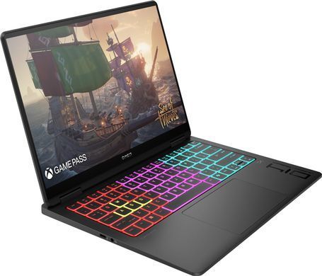 Ноутбук HP OMEN Transcend 14-fb1017ua 14" 3K OLED,400n/U9-285H(5.4)/32Gb/SSD1Tb/RTX 5070,8GB/DOS/Чорний (C9RZ9EA) [404160]