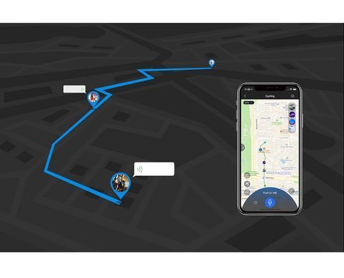 Захисний шолом Smart4u R55 (L) Black (58-62см), акустика, мікрофон, сигнали поворотів та стопів, додаток, пульт BR80 (ZHLIV-000R55-5340) [800039]