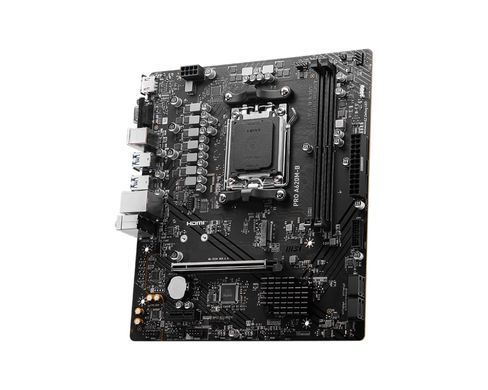 Материнcька плата MSI PRO A620M-B sAM5 A620 2xDDR5 M.2 HDMI D-Sub mATX (911-7E28-017) [111658]
