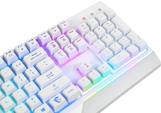 Комплект клавіатура та миша MSI Vigor GK30 COMBO WHITE UA USB, EN/UKR/RU, RGB, білий (S11-04UA302-CLA) [105898]
