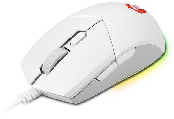 Комплект клавіатура та миша MSI Vigor GK30 COMBO WHITE UA USB, EN/UKR/RU, RGB, білий (S11-04UA302-CLA) [105898]