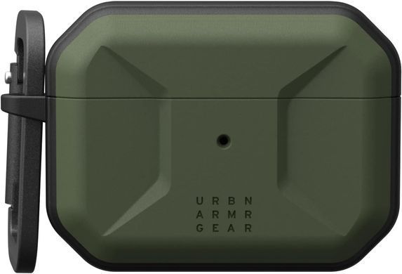 Чохол UAG для AirPods Pro (Gen 2, 2022), Civilian, Olive Drab (104124117272) [110510]