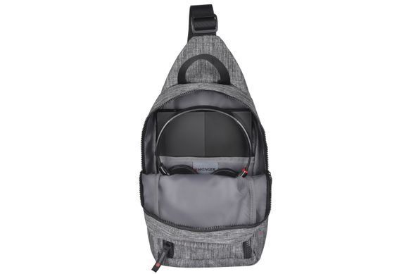 Рюкзак-слінг, Wenger Console Cross Body Bag, сірий (605029) [103198]