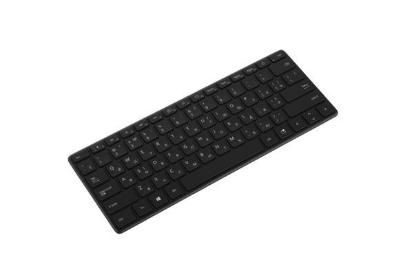 Клавіатура ножнична Microsoft Designer Compact 79key, BT, EN/UK/RU, чорний (21Y-00011) [103549]
