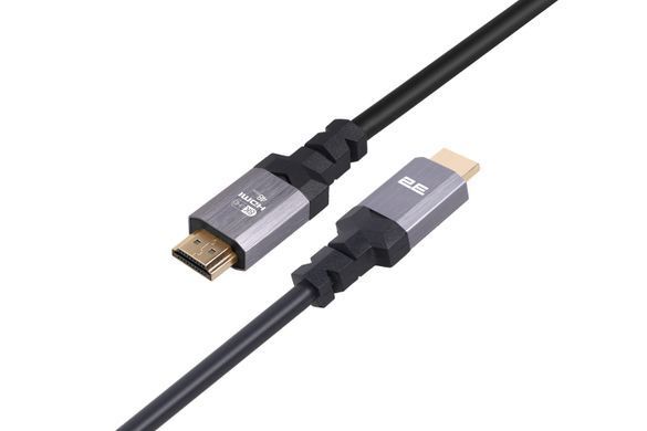 Кабель 2E HDMI (M/M) 3м, 2.1, 4K/120Hz, 8K/60Hz 48Gbps, Ultra High Speed, чорний (2EW-1143-3M) [108507]