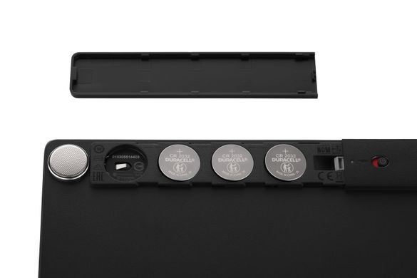 Клавіатура ножнична Microsoft Designer Compact 79key, BT, EN/UK/RU, чорний (21Y-00011) [103549]