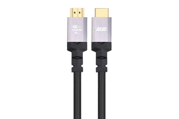 Кабель 2E HDMI (M/M) 3м, 2.1, 4K/120Hz, 8K/60Hz 48Gbps, Ultra High Speed, чорний (2EW-1143-3M) [108507]