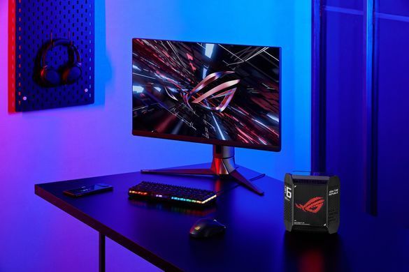 Система WiFi-Mesh ASUS ROG Rapture GT6 AX10000, 3xGE LAN, 1x2.5GE WAN, 1xUSB 3.2, 1мод, чорний (90IG07F0-MU9A10) [104583]
